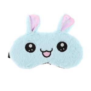 Cartoon Rabbit Eye Mask Blue